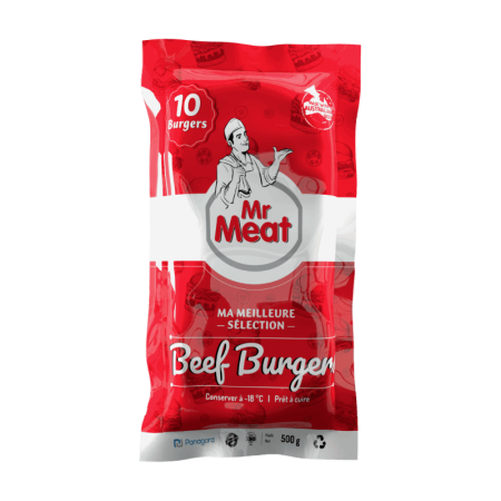Mr Meat Beef Burger x10 - 500g