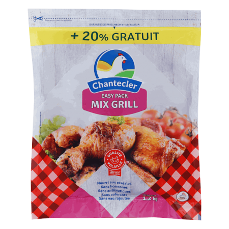 Easy Pack Mix Grill + 20% Gratuit