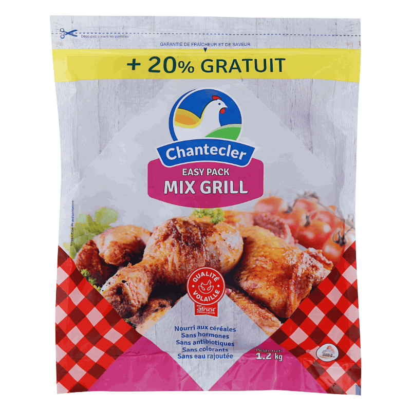Easy Pack Mix Grill + 20% Gratuit