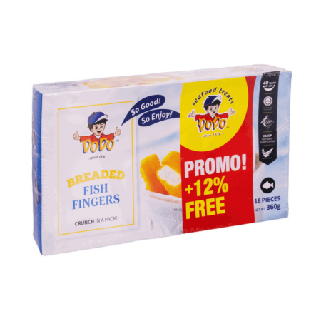 Fish Fingers + 12% Free 405g