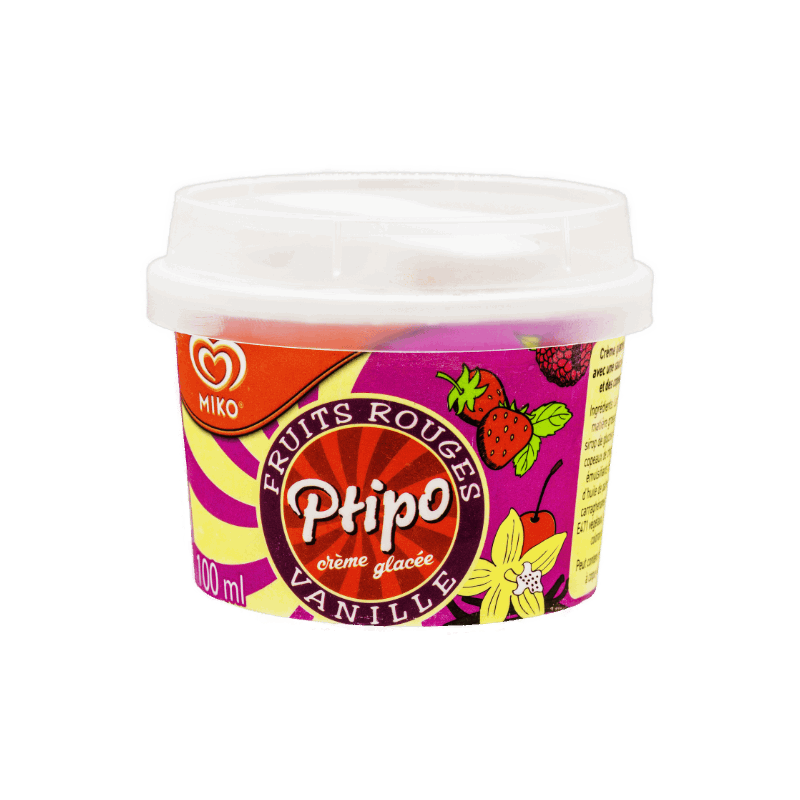 Ptipo Fruits Rouges/Vanille 100ml
