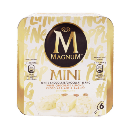 Magnum Mini White 6x55ml