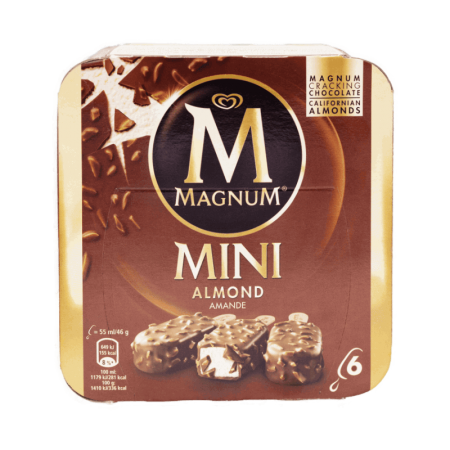 Magnum Mini Almond 6x55ml
