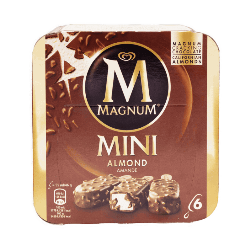 Magnum Mini Almond 6x55ml
