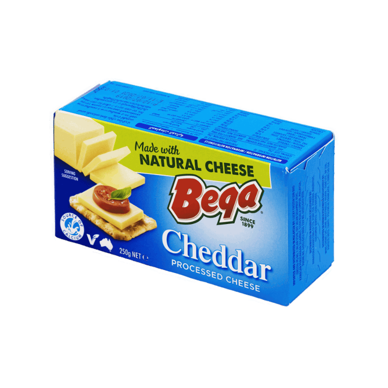 Processed Cheddar Cheese 250g