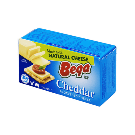 Processed Cheddar Cheese 250g