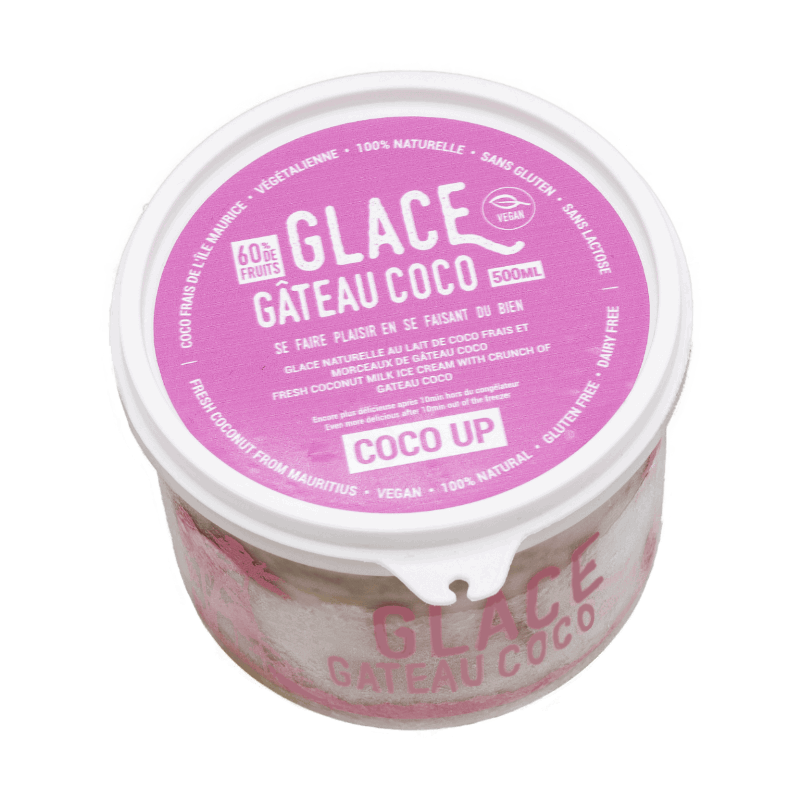 Glace Vegan Gateau Coco 500ml