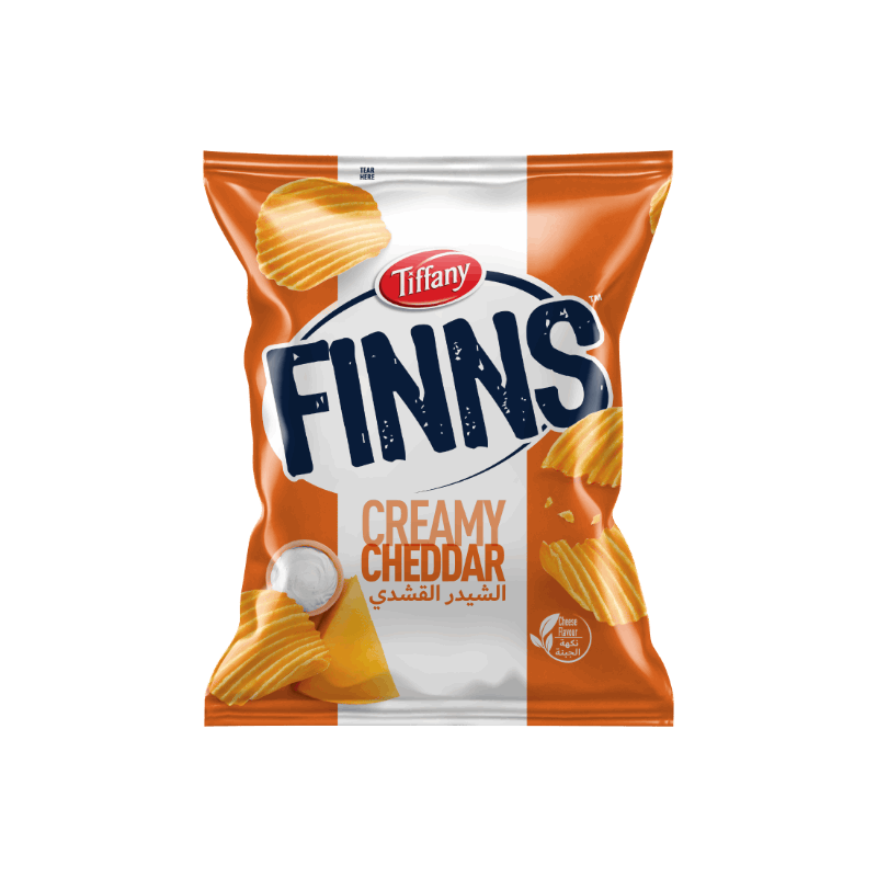 TIF Finns Potato Chips Cheddar Cheese 85g