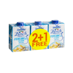 CAN Creme UHT Cuisson Legere 200ml lot 2 + 1 Free