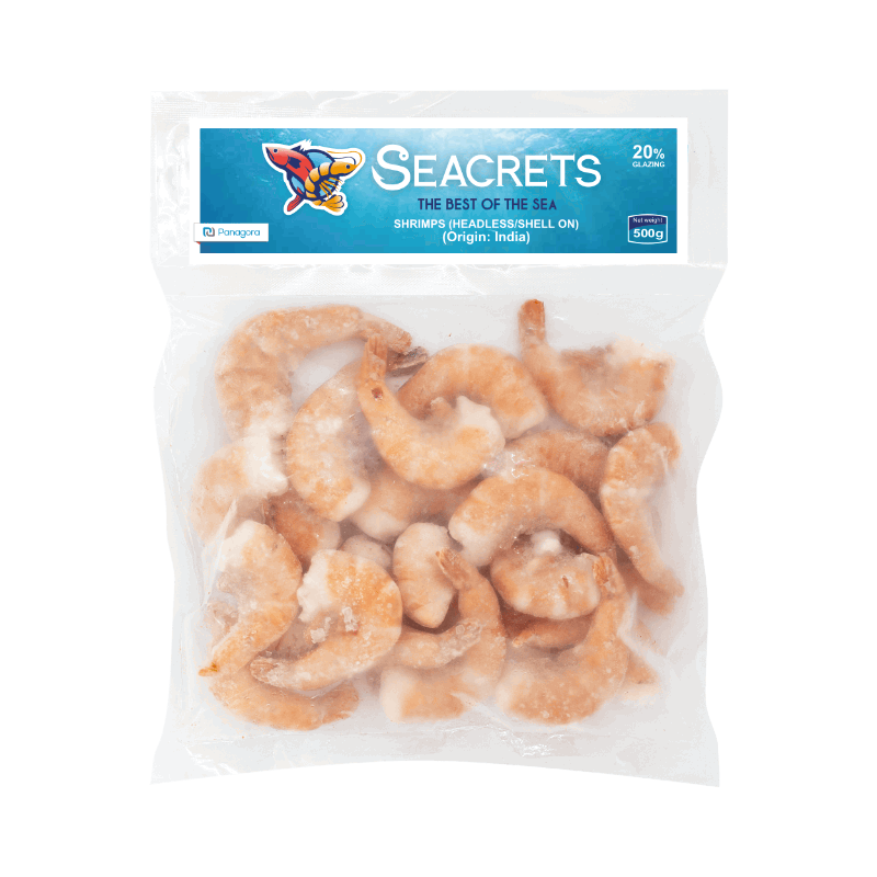 SCR Crevettes Inde HL 16/20 S/On 500g