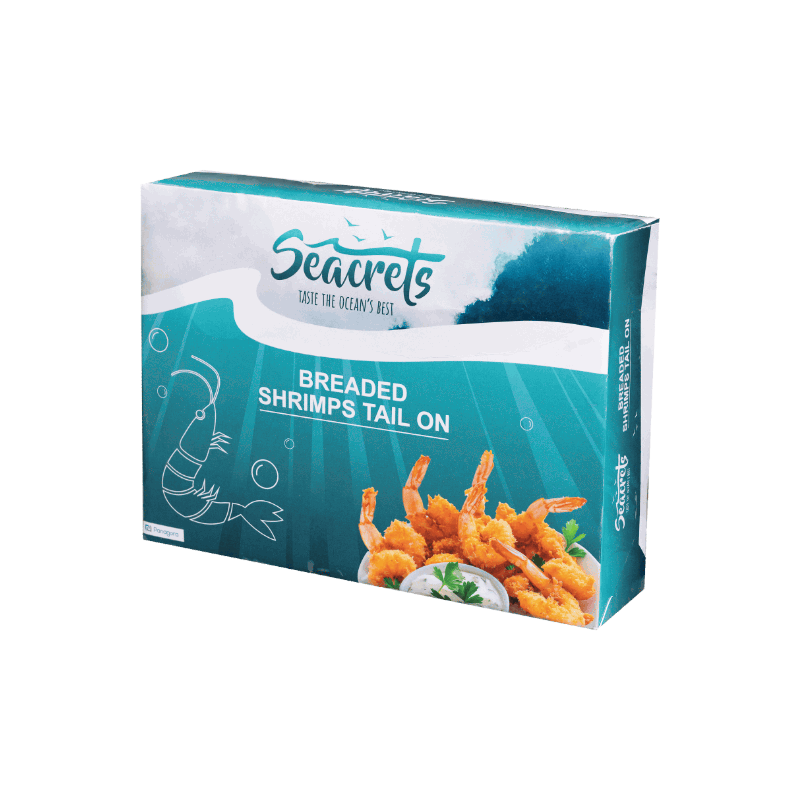 SCR Breaded Tail On Shrimps 41/50 IND 500g
