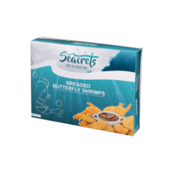 SCR Breaded Butterfly Shrimps 16/20 IND 500g