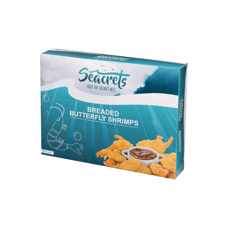 SCR Breaded Butterfly Shrimps 16/20 IND 500g