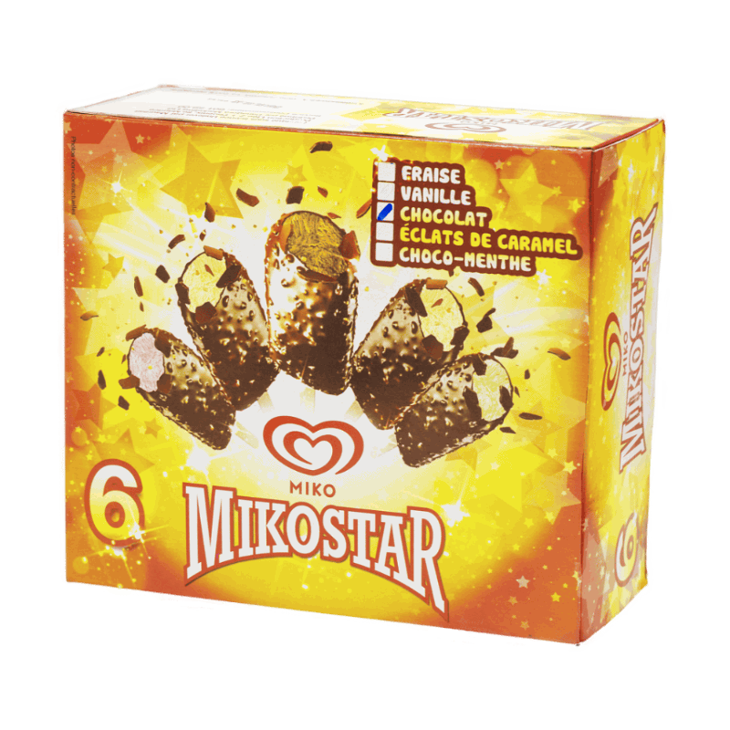 MIK Mikostar Multipack Chocolat 6 x 70ml