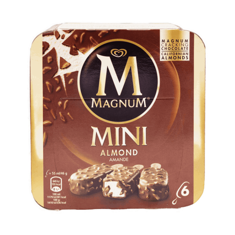 MIK Magnum Mini Almond 6 x 55ml