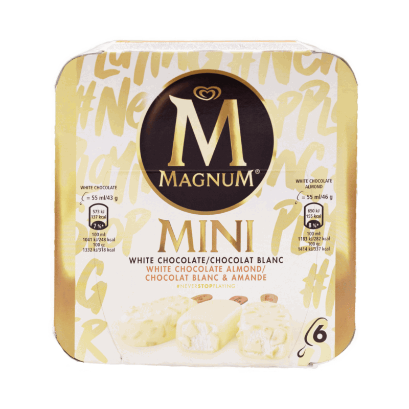 MIK Magnum Mini White 6 x 55ml