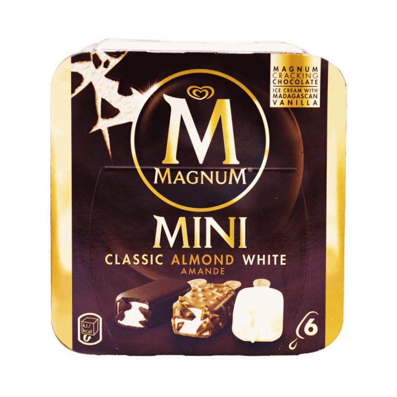 MIK Magnum Mini Classic/Almond/White 6 x 55ml