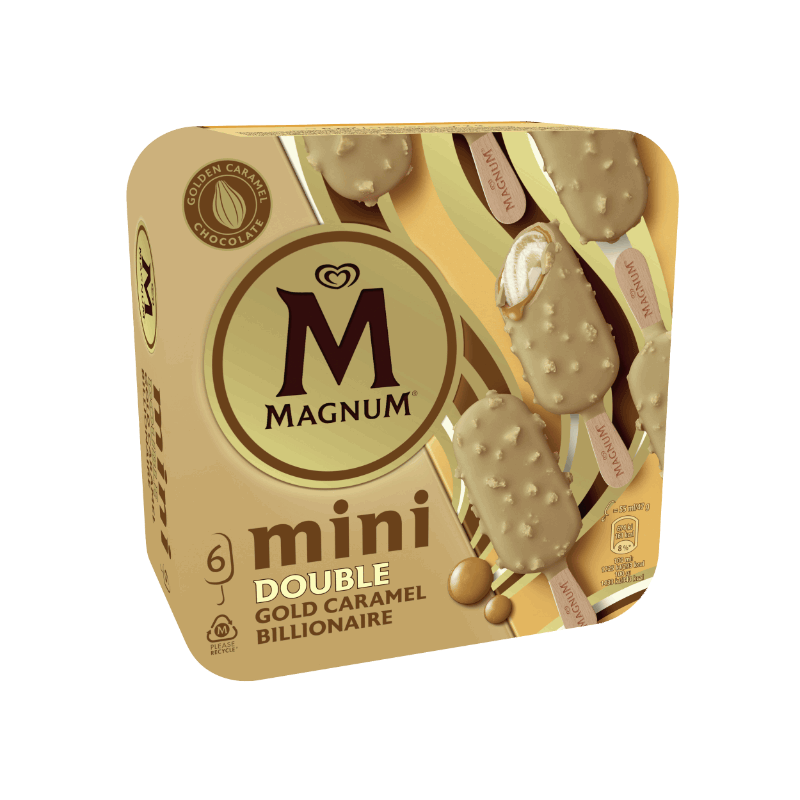 MIK Magnum Mini Double Gold Billionaire 6 x 55ml