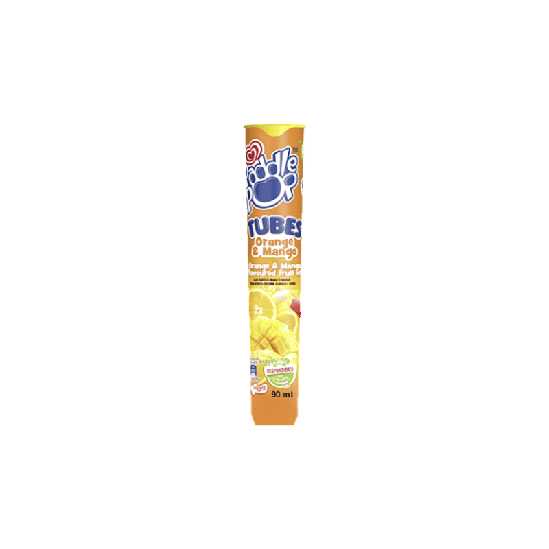 MIK Paddle Pop Tube Mango Orange 90ml
