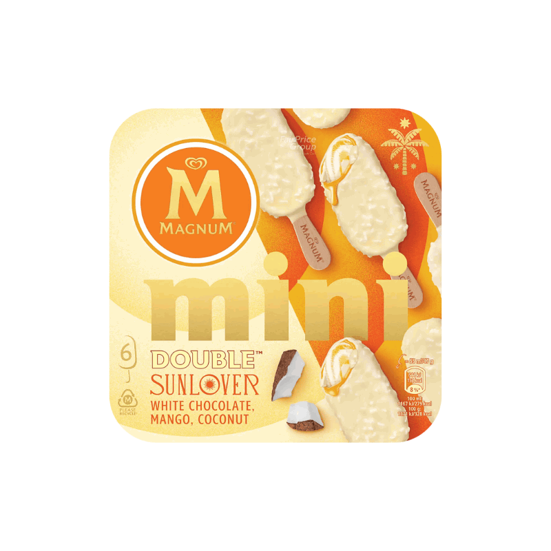 MIK Magnum Mini Double Sunlover 6 x 55ml