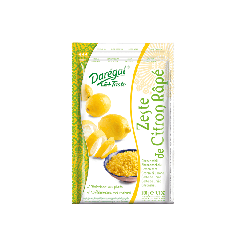 DAR Zeste De Citron Jaune 200g
