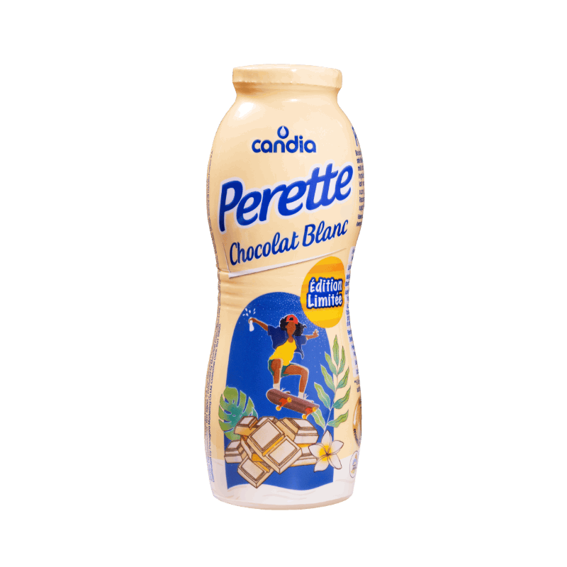 CAN Lait Aromatise Perette Chocolat Blanc 250ml