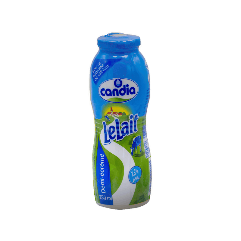 CAN Lait Blanc Demi Ecreme 250ml x6