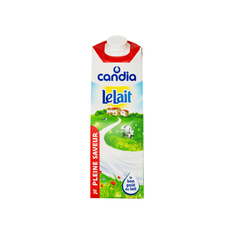 CAN Lait Blanc UHT Entier 1L