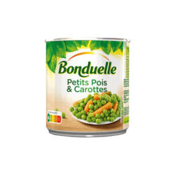 BON Pois et Carottes Tres Fins 1/2 - 400g