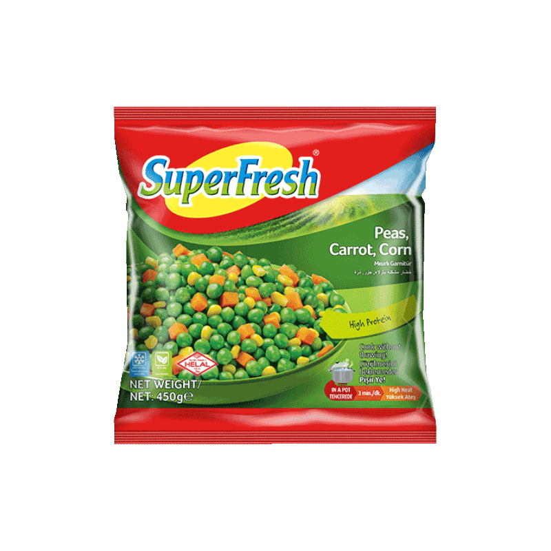 SPF Mixed Veg 450g