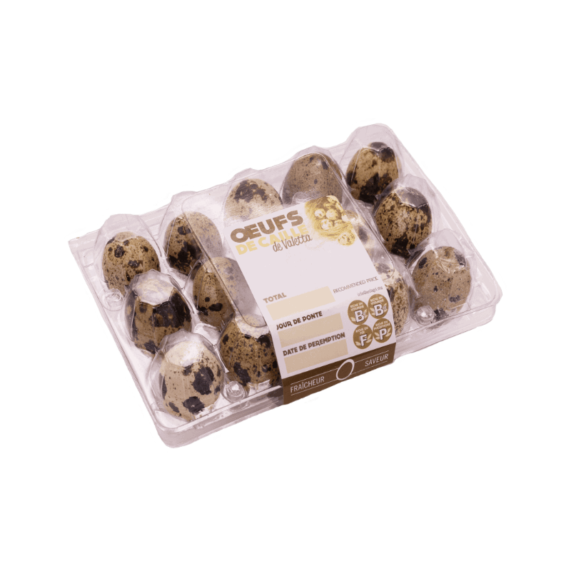FLE Packed x15 Quail Eggs 680g