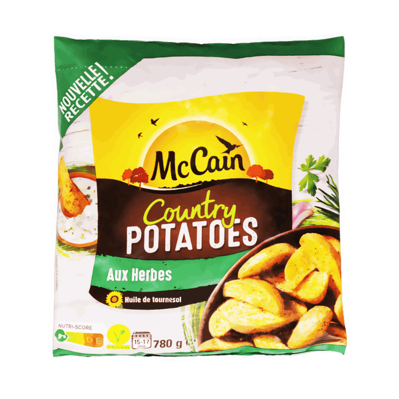 MCC Country Potatoes 780g