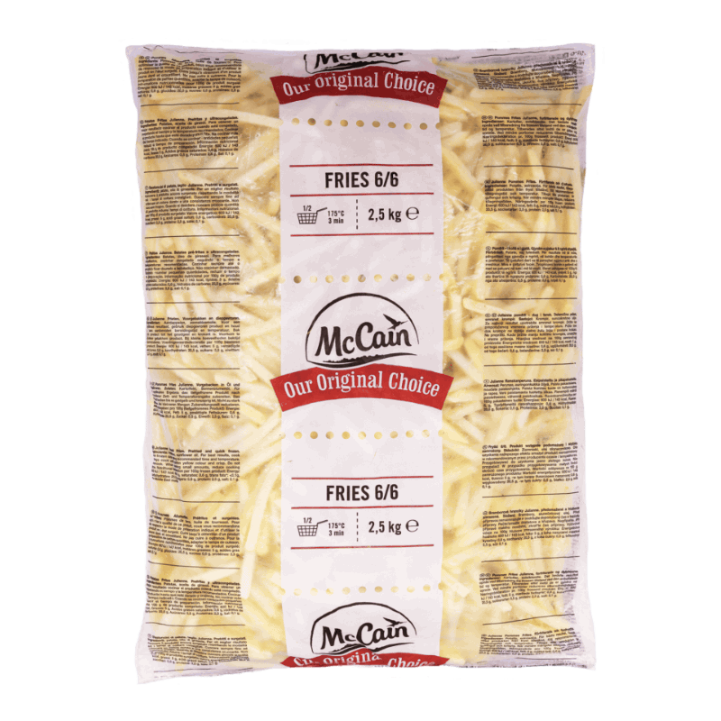 MCC Original Fries 6/6 2.5Kg