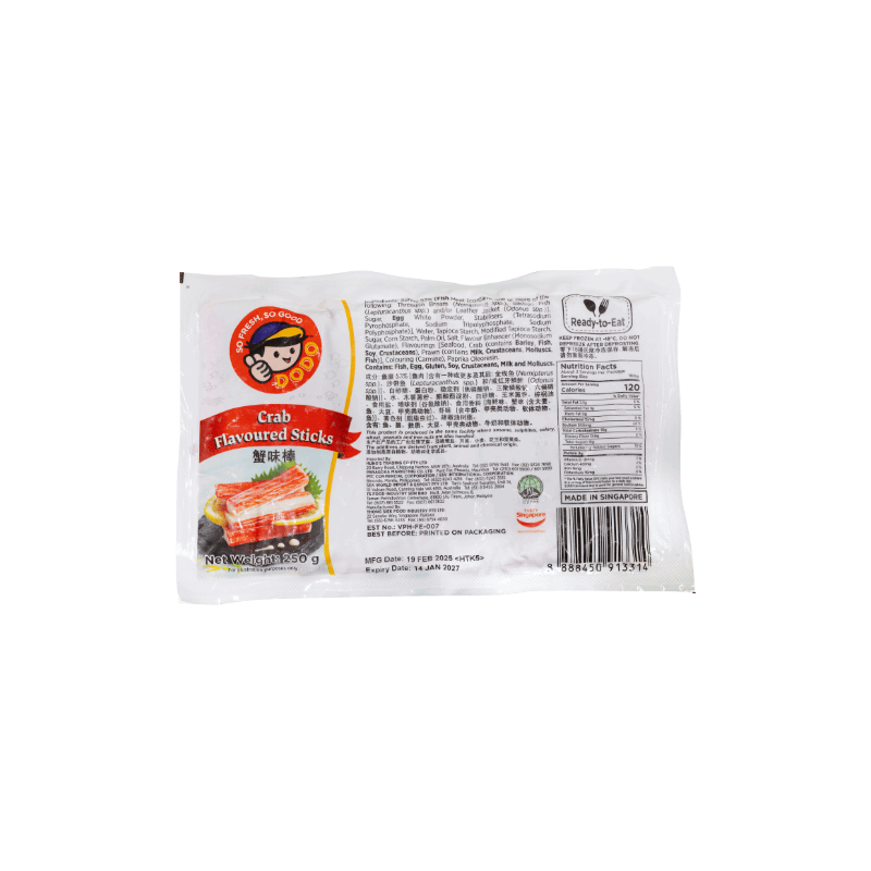 DOD Crab Flavoured Sticks 250g