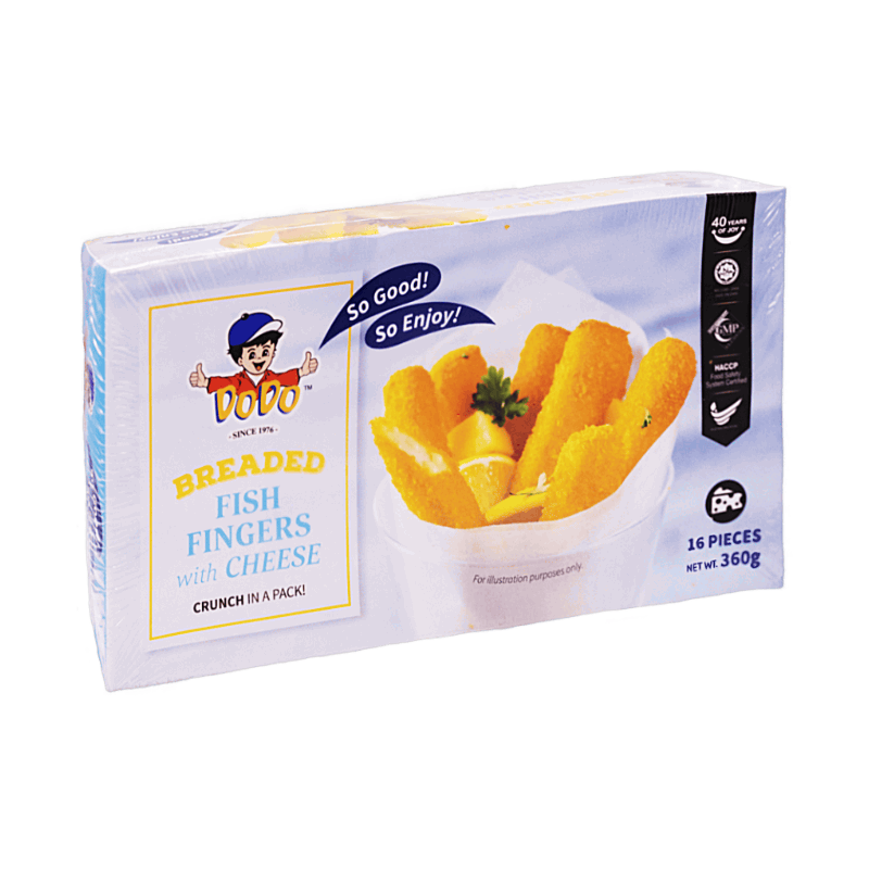 DOD Fish Fingers with Cheese 360g