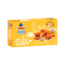 DOD Kiddy Fish Nuggets With Cheese 300g
