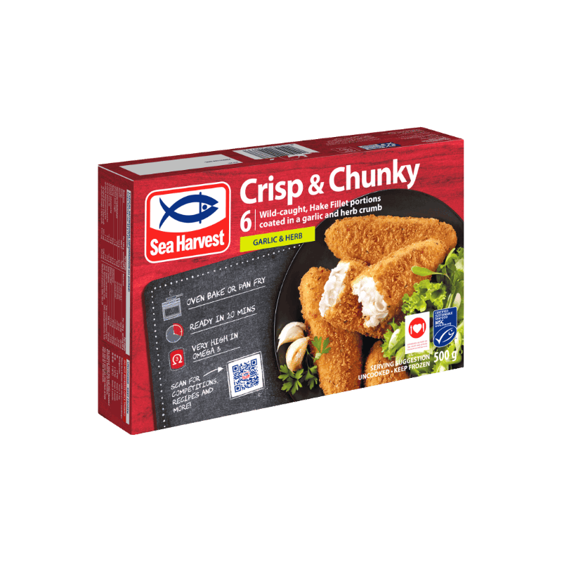 SHV Crisp & Chunky Garlic & Herb 500g