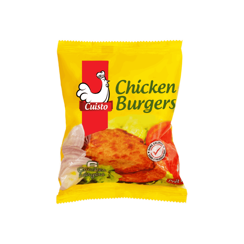 CUI Chicken Burgers x6 342g