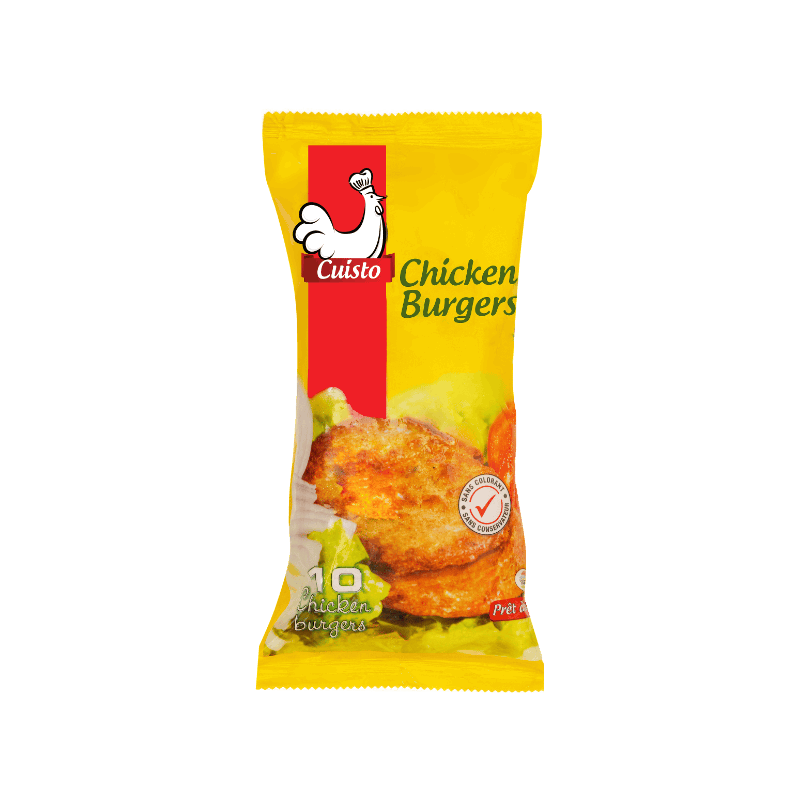 CUI Chicken Burgers x10 570g