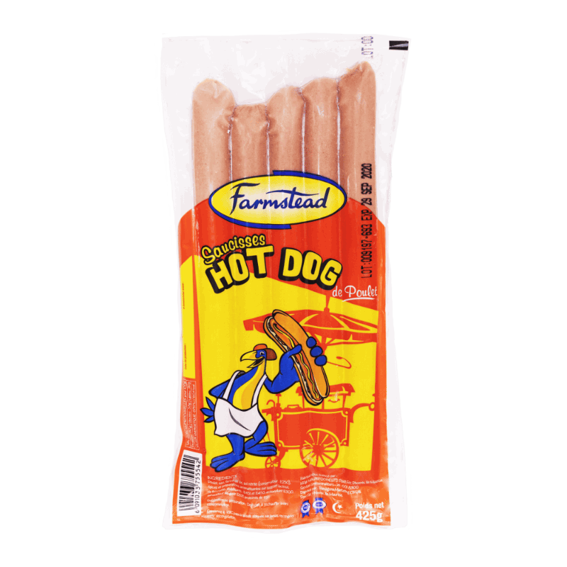 FAR Chicken Hot Dog x5 425g