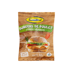 FAR Burgers de Poulet Herbes x5 375g