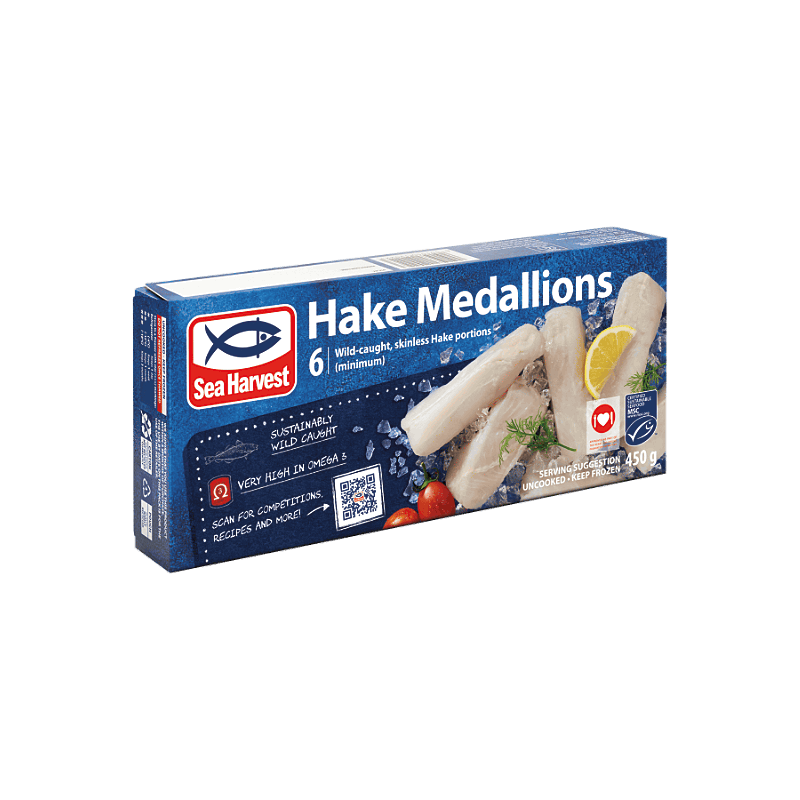 SHV Hake Medallion 450g