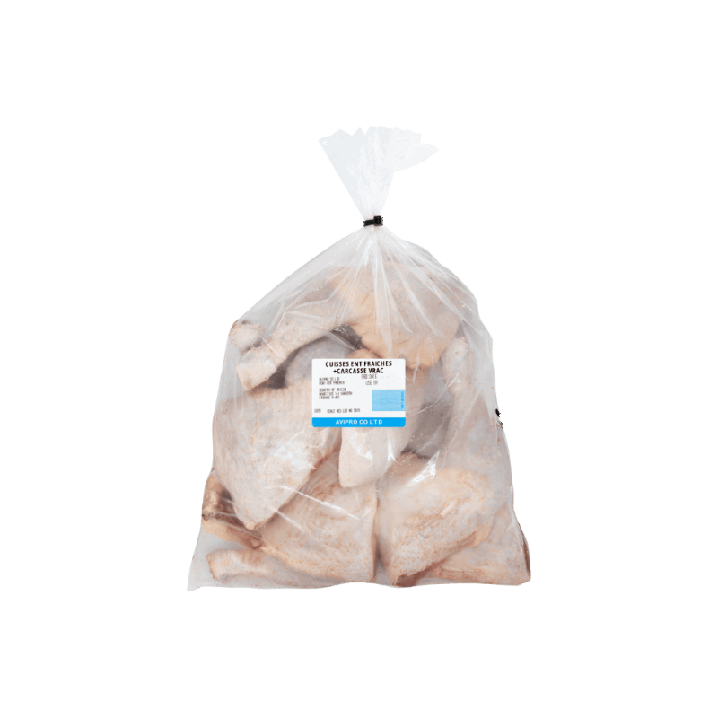 CHT Cuisses Entieres Fraiches + Carcasse Vrac Kg