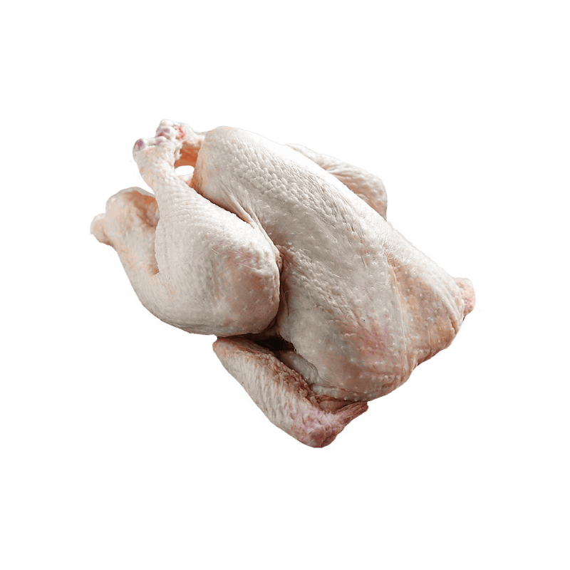 UNC Poulet Entier Frais Avec Abats Vrac >1.4Kg
