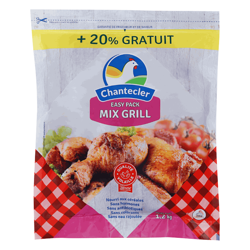 CHT Easy Pack Mix Grill 1Kg + 20% Free