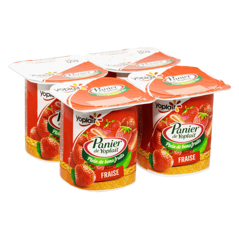 YPL Panier Fruite Fraise 125g