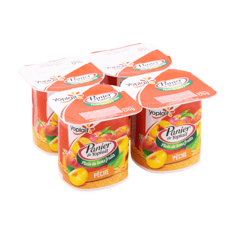 YPL Panier Fruite Peche 125g