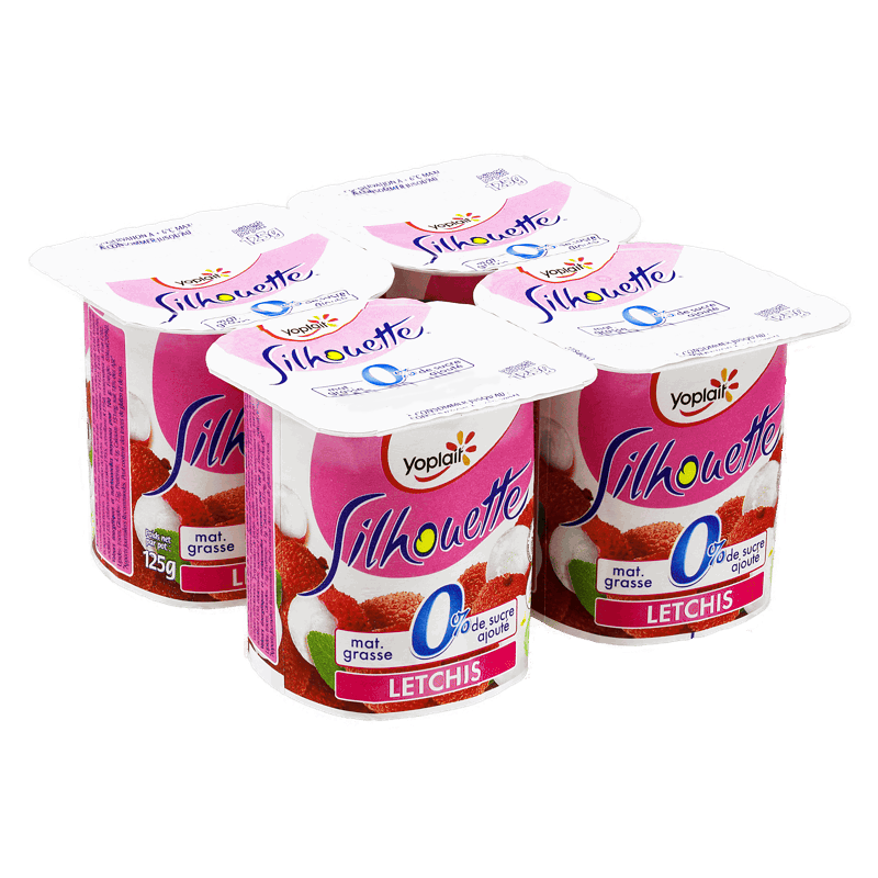 YPL Silhouette Fruite 0% Letchis 125g