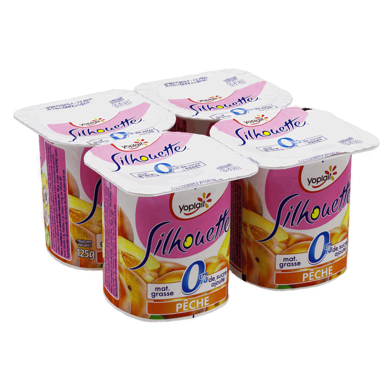 YPL Silhouette Fruite 0% Peche 125g