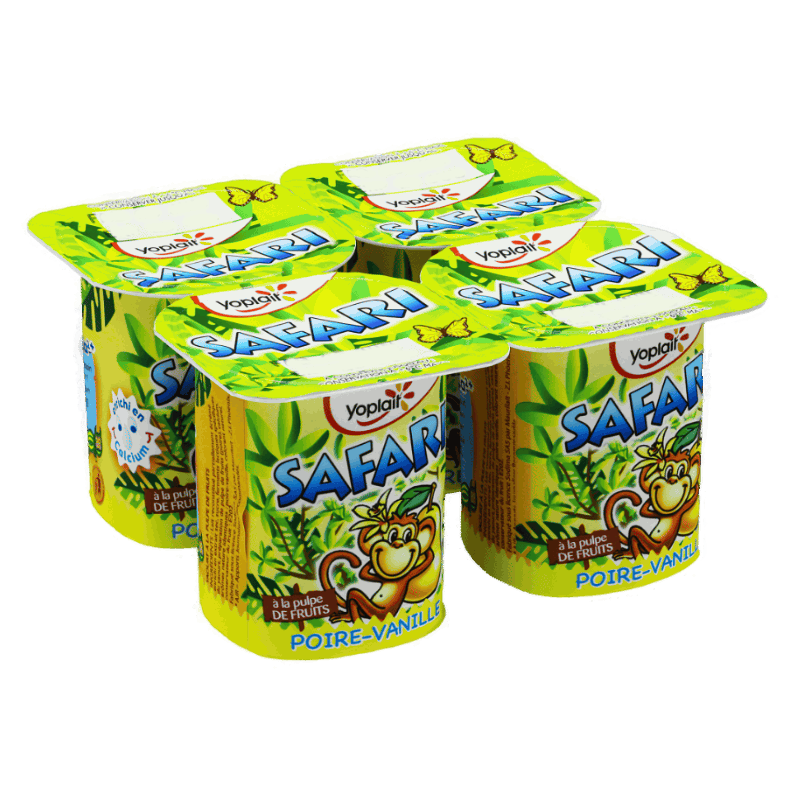 YPL Safari Poire Vanille 115g